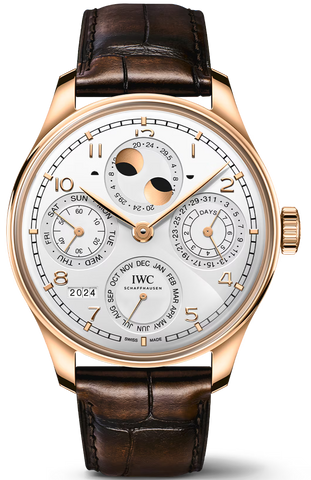 IWC Watch Portugieser Perpetual Calendar 44 Silver Moon IW503701