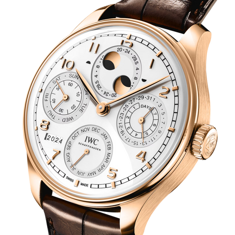 IWC Portugieser Perpetual Calendar 44 Silver Moon Watch