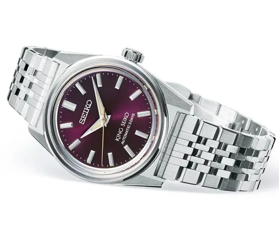 King Seiko KSK 6R in Preppy Burgundy Watch