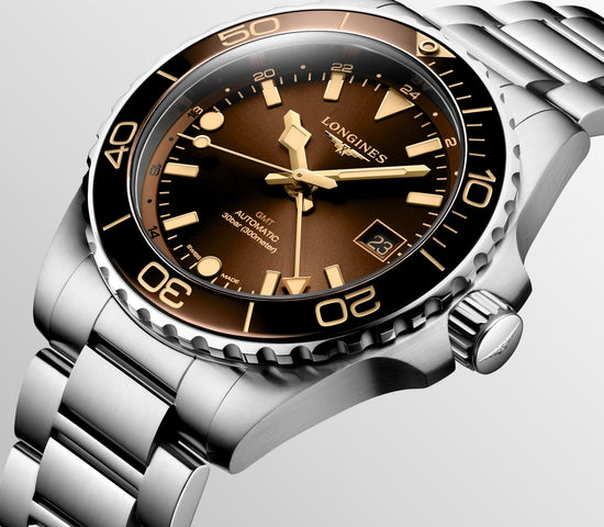 Longines HydroConquest GMT Mens Watch