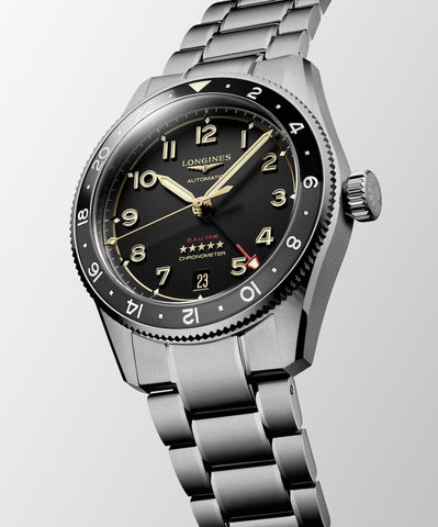 Longines Spirit Zulu Time Titanium Watch