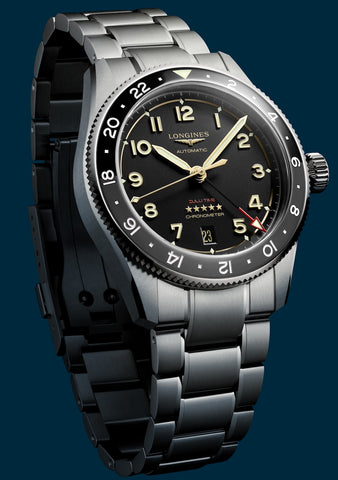 Longines Spirit Zulu Time Titanium Watch