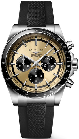 Longines Watch Conquest Chronograph L3.835.4.32.9