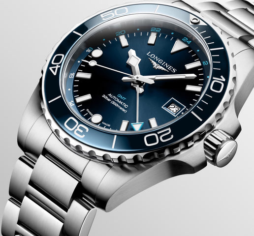 Longines HydroConquest GMT Mens Watch