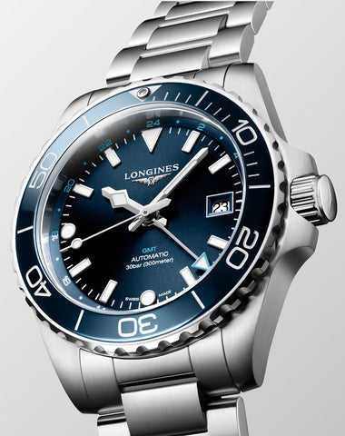Longines HydroConquest GMT Mens Watch