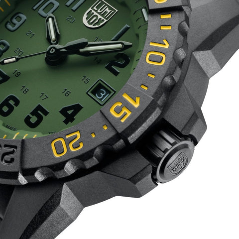 Luminox Navy Seal Foundation 45mm Military Dive Watch XS.3517.NSF.SET - detail view