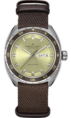 Hamilton American Classic Pan Europ Day Date Auto Watch