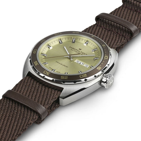 Hamilton American Classic Pan Europ Day Date Auto Watch