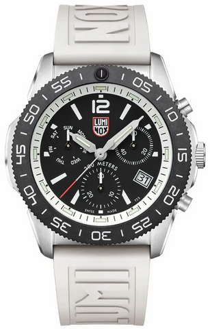 Luminox Watch Pacific Diver Chronograph 3140 Black White XS.3141