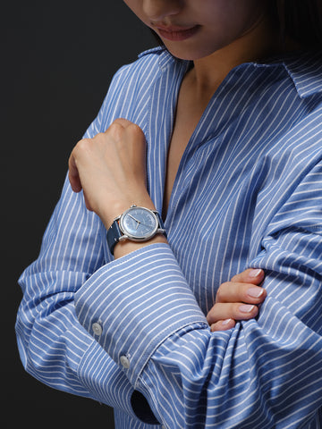 Raymond Weil Millesime Central Seconds Denim Blue Watch