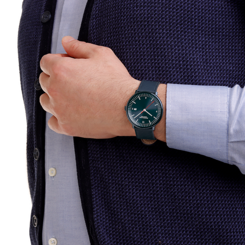 Mondaine Doppio 41mm Mens Watch