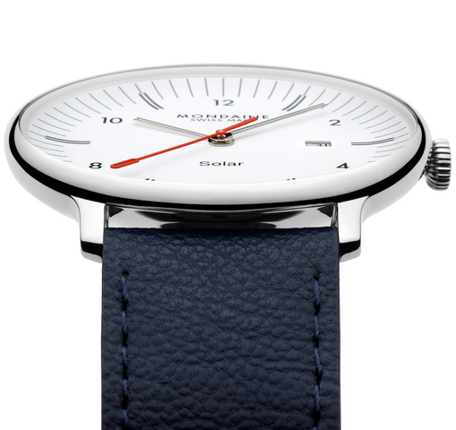 Mondaine Doppio 41mm Solar Watch