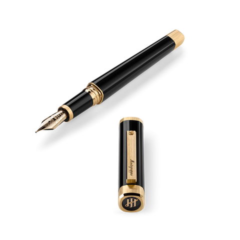 Montegrappa Quattro Fountain Pen Gold 14K Nib Medium