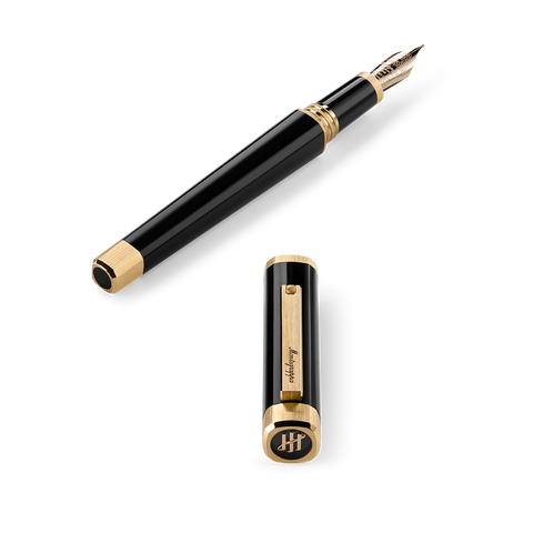 Montegrappa Quattro Fountain Pen Gold 14K Nib Medium