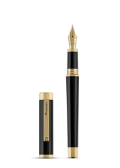 Montegrappa Otto Fountain Pen Yellow Gold IP Medium