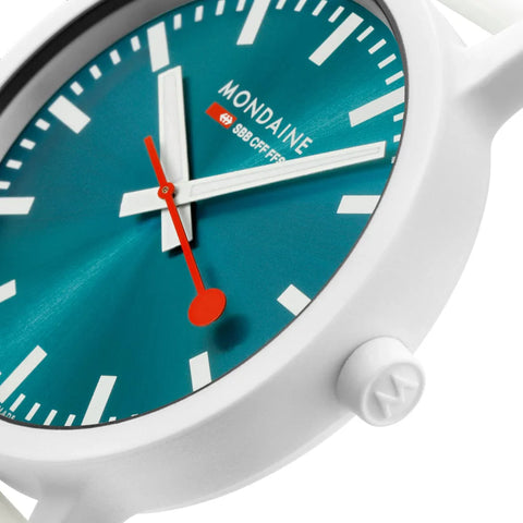 Mondaine Essence Teal Limited Edition Watch