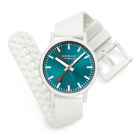 Mondaine Essence Teal Limited Edition Watch