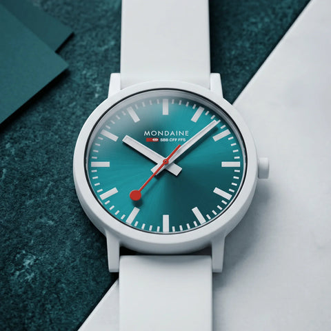 Mondaine Essence Teal Limited Edition Watch