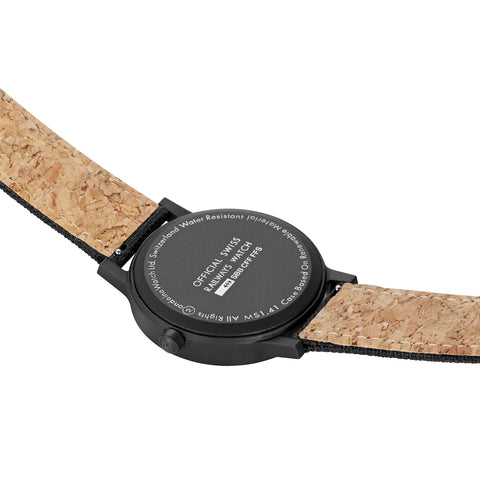 Mondaine Essence 41mm Black Watch