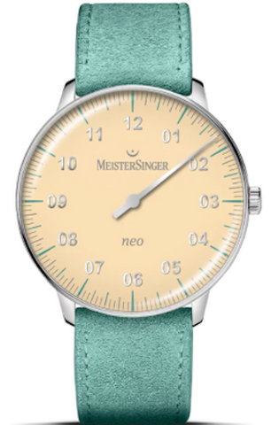 MeisterSinger Watch Neo Special Light Yellow S-NES935S_SV142