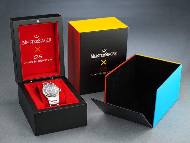 MeisterSinger Kaenos X Alain Silberstein Open Date Limited Edition Watch