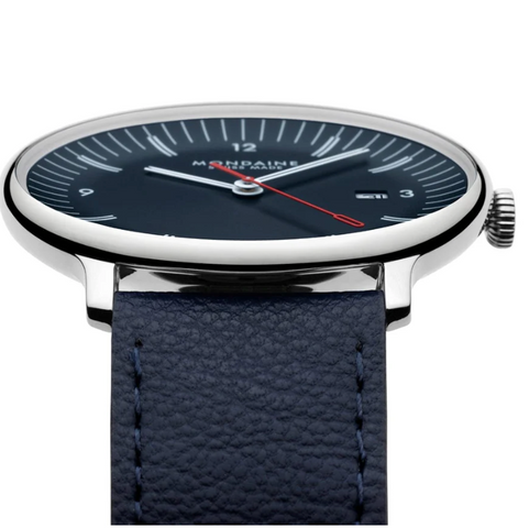 Mondaine Doppio 41mm Mens Watch