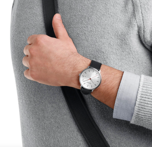 Mondaine Doppio 41mm Solar Watch