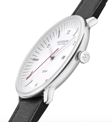 Mondaine Doppio 41mm Solar Watch
