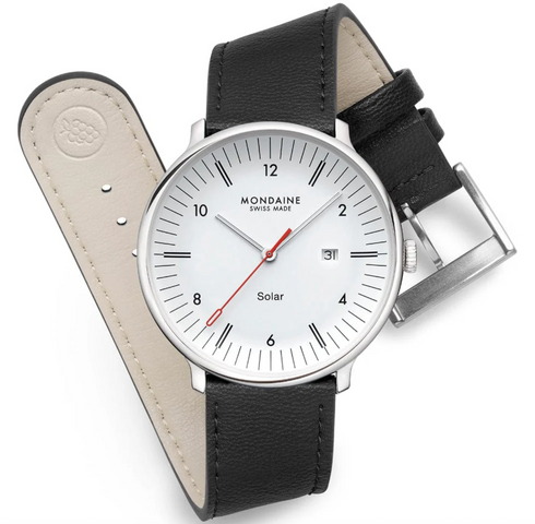 Mondaine Doppio 41mm Solar Watch