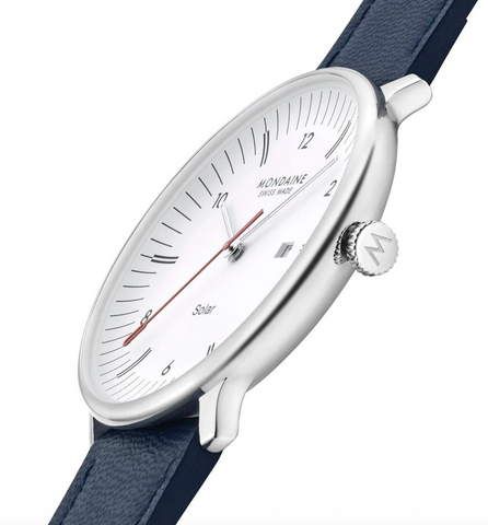 Mondaine Doppio 41mm Solar Watch