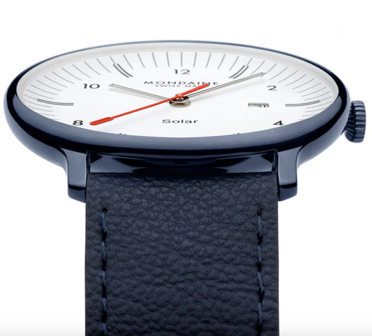 Mondaine Doppio 41mm Solar Watch