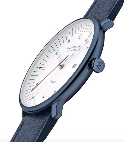 Mondaine Doppio 41mm Solar Watch