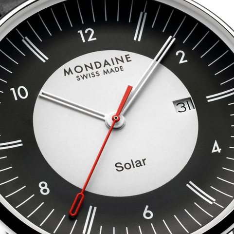 Mondaine Doppio 41mm Solar Watch