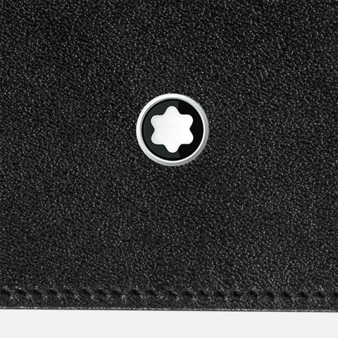 Montblanc Meisterstuck Black Wallet 4cc with ID Holder D