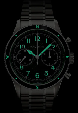 Montblanc 1858 Automatic Chronograph 0 Oxygen Watch