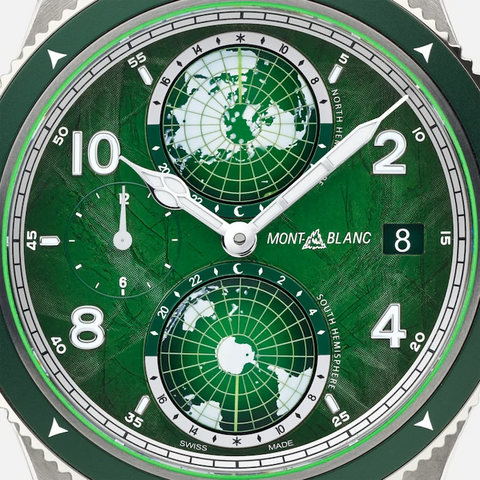 Montblanc 1858 Geosphere 0 Oxygen Watch