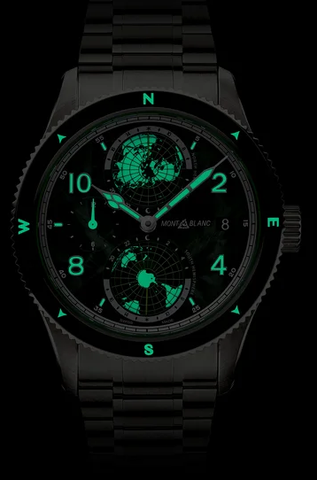 Montblanc 1858 Geosphere 0 Oxygen Watch