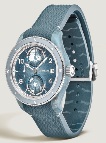 Montblanc 1858 Geosphere 0 Oxygen Mount Vinson Limited Edition Watch