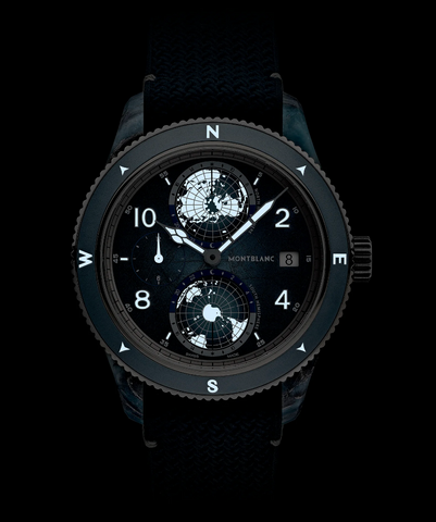 Montblanc 1858 Geosphere 0 Oxygen Mount Vinson Limited Edition Watch