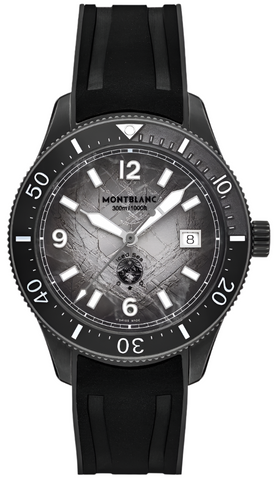 Montblanc Watch Iced Sea Automatic Date 0 Oxygen 134017