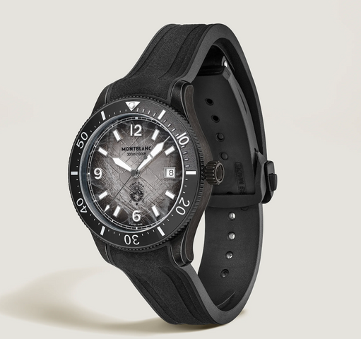 Montblanc Iced Sea Automatic Date 0 Oxygen Watch