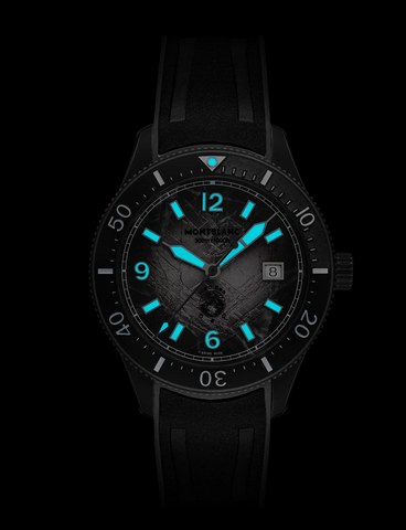 Montblanc Iced Sea Automatic Date 0 Oxygen Watch