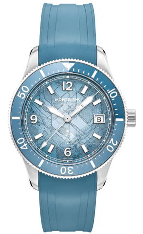 Montblanc Watch Iced Sea Automatic Date 0 Oxygen 134023