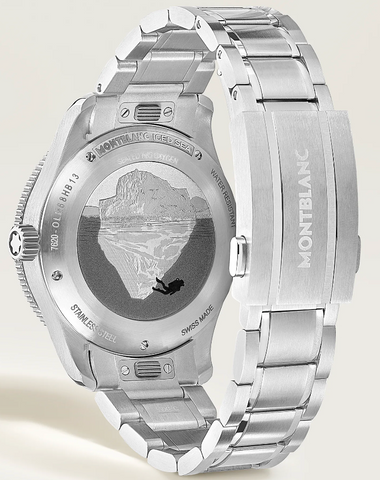 Montblanc Iced Sea Automatic Date 0 Oxygen Watch