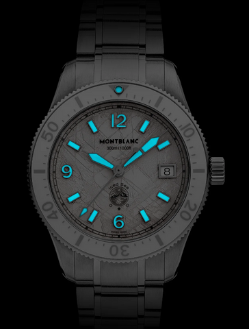 Montblanc Iced Sea Automatic Date 0 Oxygen Watch