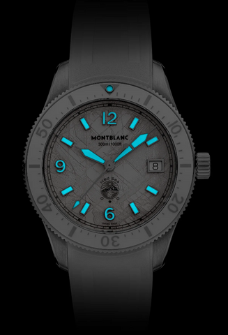 Montblanc Iced Sea Automatic Date 0 Oxygen Watch