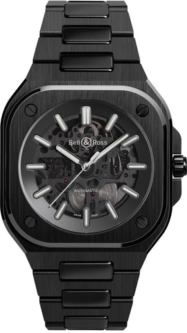 Bell & Ross Watch BR 05 Skeleton Black Ceramic BR05A-BL-SK-CE/SCE