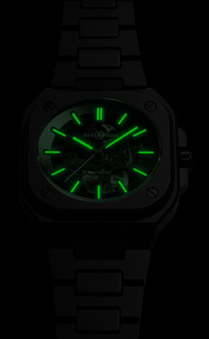 Bell & Ross BR 05 Skeleton Black LUM Ceramic Limited Edition Watch