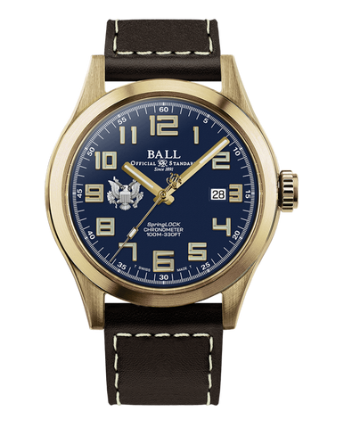 Ball Engineer III Army 43mm Blue Dial Bronze Watch