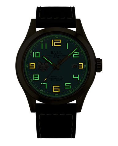 Ball Engineer III Army 43mm Turquoise Dial Bronze Watch